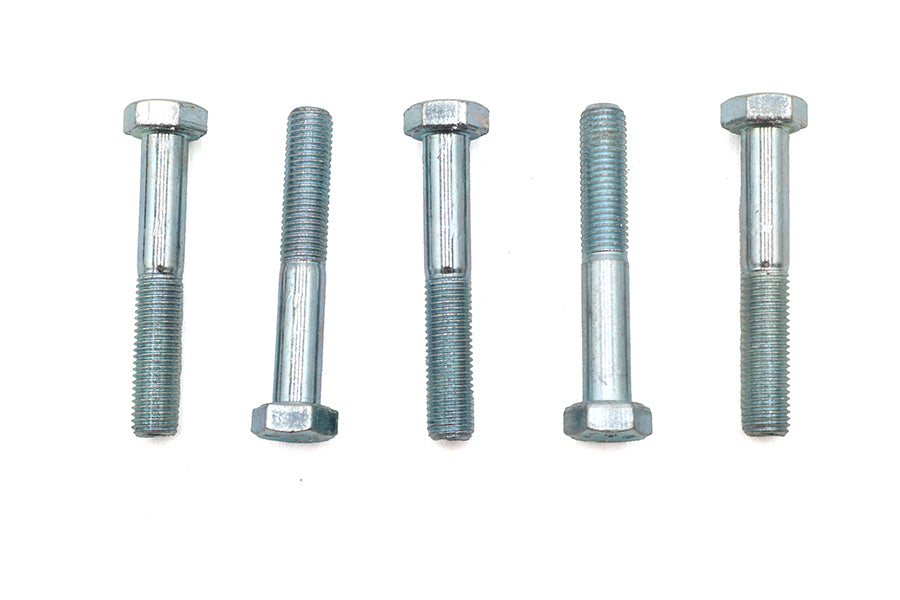 HARLEY Zink Sechskantschrauben 5/16 Zoll-24 x 2 Zoll Passend für 0- Alle, Modelle