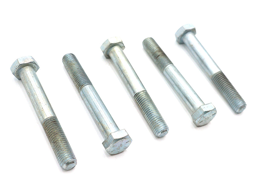 HARLEY Zink Sechskantschrauben 5/16 Zoll-24 x 2-1/4 Zoll Passend für alle Modelle