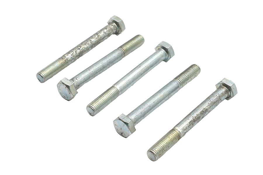 HARLEY Zink-Sechskantschrauben 5/16 Zoll-24 x 2-3/4 Zoll Passend für 0- Alle, Modelle