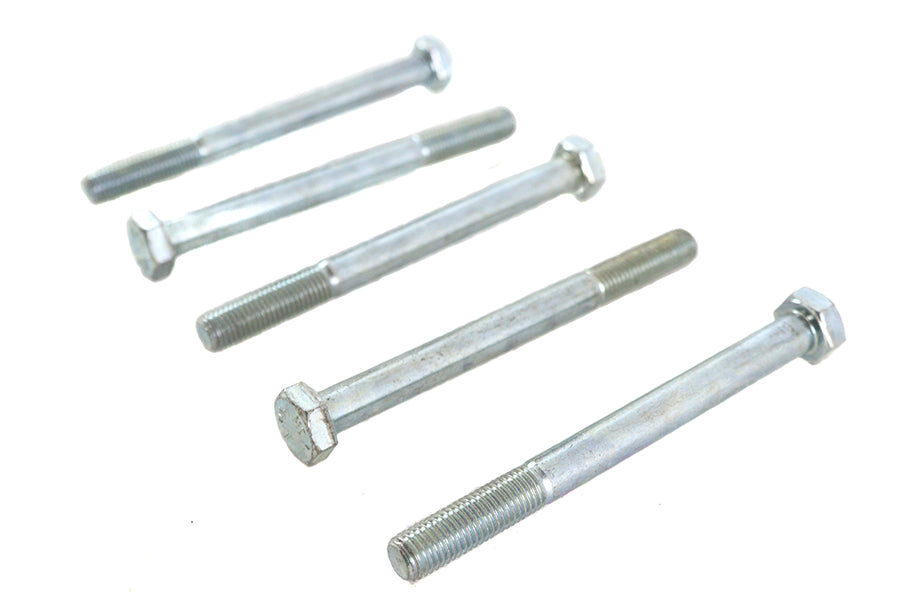 HARLEY Zinc Hex Cap Bolts 5/16 inch-24 x 3-1/2 inch fits 0-  All,