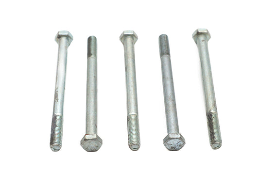 HARLEY Zinc Hex Cap Bolts 5/16 inch-24 x 4 inch Fits 0-  All, models
