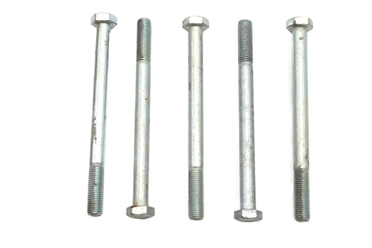 HARLEY Zinc Hex Cap Bolts 5/16 inch-24 x 4 inch Fits 0-  All, models