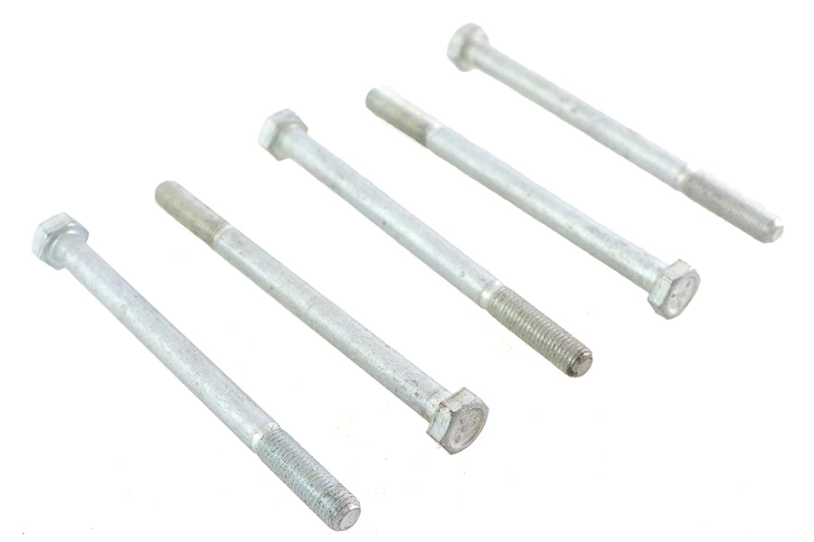 HARLEY Zinc Hex Cap Bolts 5/16 inch-24 x 4-1/4 inch fits 0-  All,