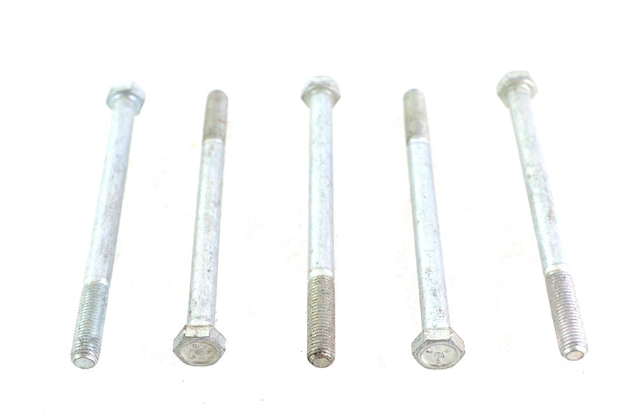 HARLEY Zinc Hex Cap Bolts 5/16 inch-24 x 4-1/4 inch fits 0-  All,