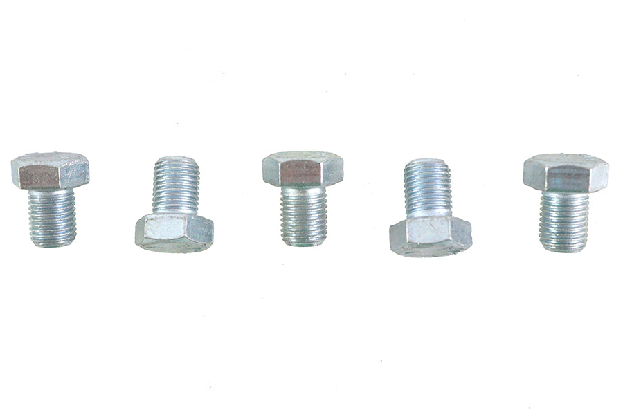 HARLEY Zinc Hex Cap Bolts 3/8 inch-24 x 1/2 inch fits 0-  All,