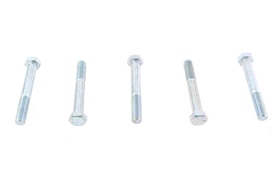 HARLEY Zinc Hex Cap Bolts 3/8 inch-24 x 2-3/4 inch fits 0-  All,