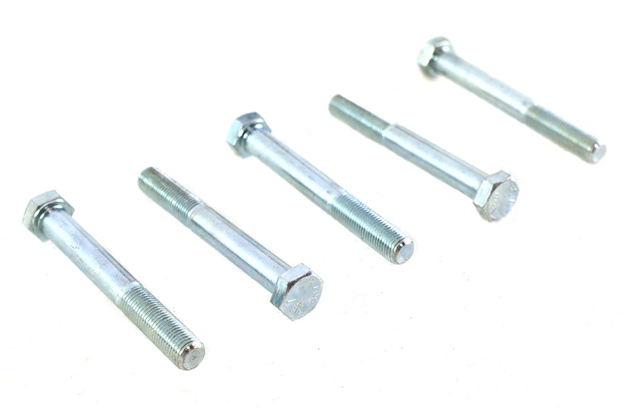 HARLEY Zinc Hex Cap Bolts 3/8 inch-24 x 3 inch fits 0-  All,