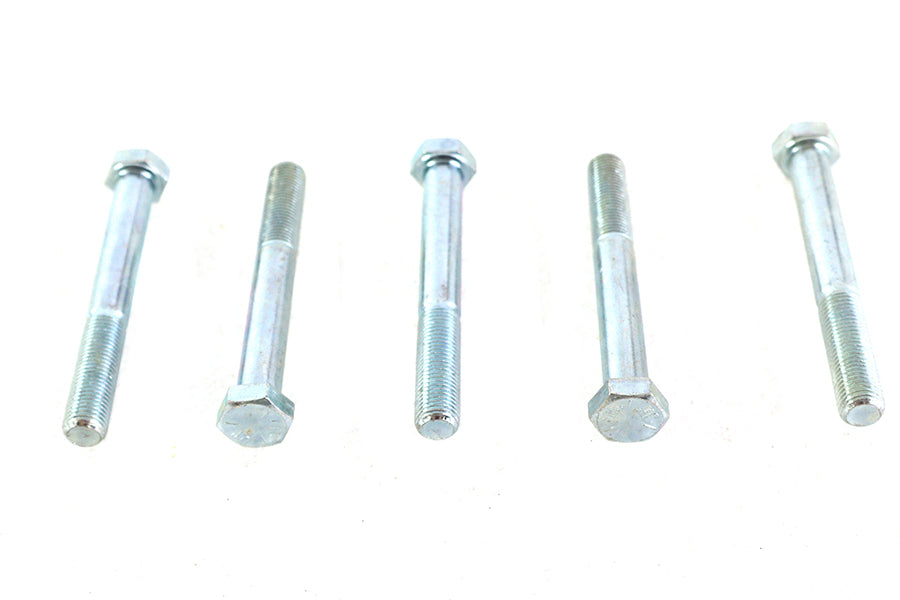 HARLEY Zinc Hex Cap Bolts 3/8 inch-24 x 3 inch fits 0-  All,