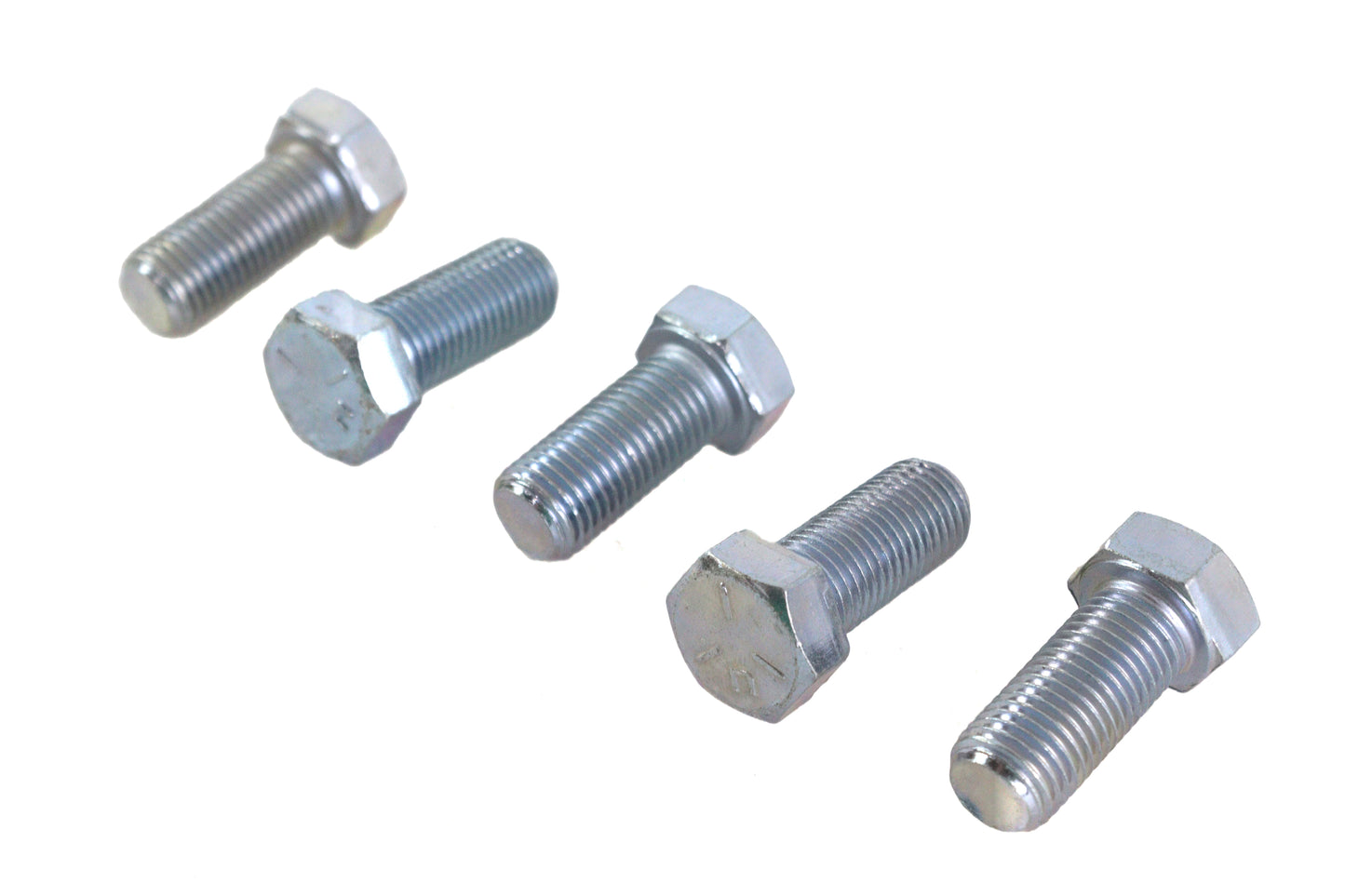 HARLEY Zinc Hex Cap Bolts 7/16 inch-20 x 1 inch fits 0-  All,