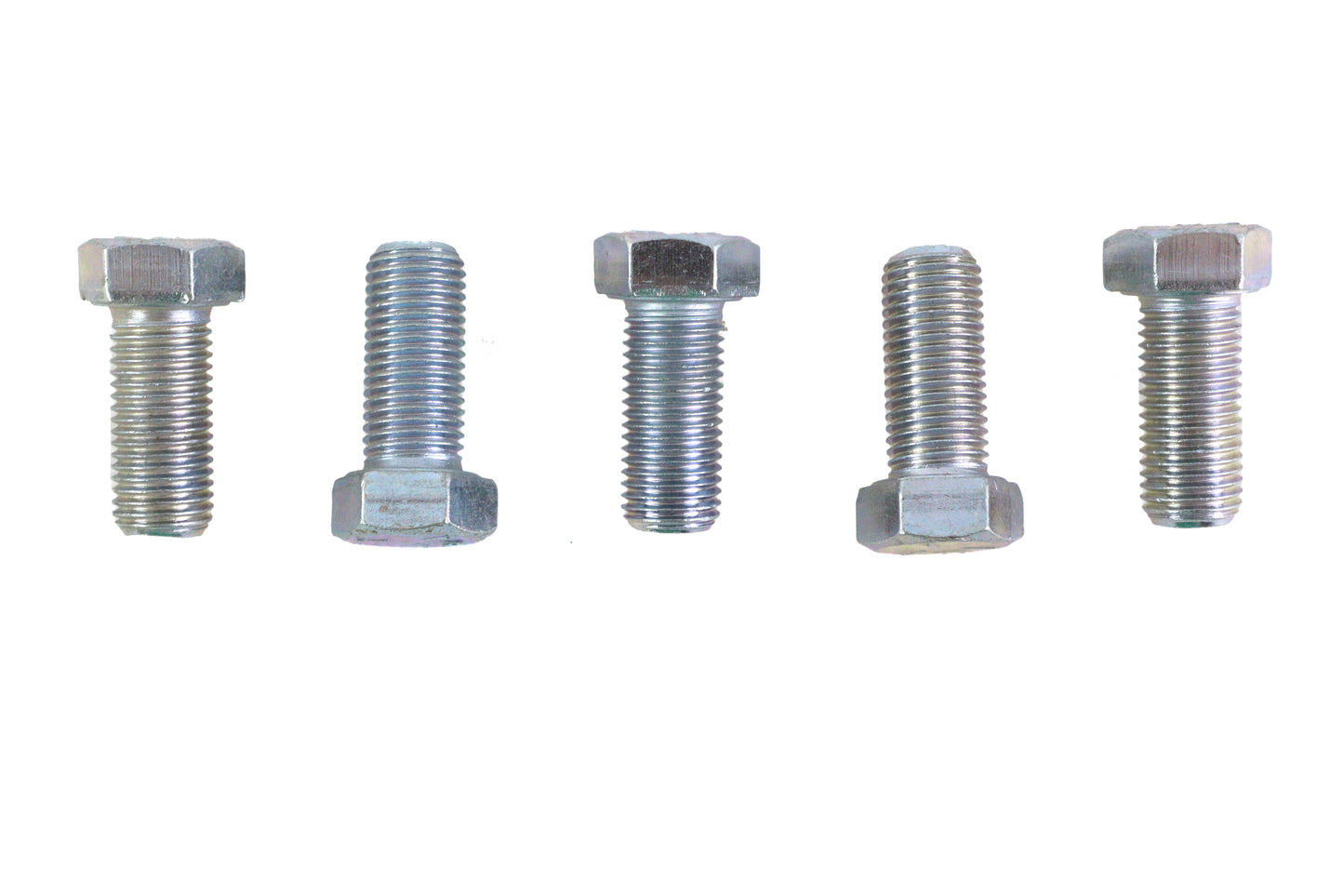 HARLEY Zinc Hex Cap Bolts 7/16 inch-20 x 1 inch fits 0-  All,