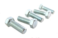 HARLEY Zinc Hex Cap Bolts 7/16 inch-20 x 1-1/4 inch fits 0-  All,