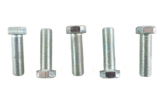 HARLEY Zinc Hex Cap Bolts 7/16 inch-20 x 1-1/2 inch fits 0-  All,