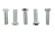 HARLEY Zinc Hex Cap Bolts 7/16 inch-20 x 1-1/2 inch fits 0-  All,