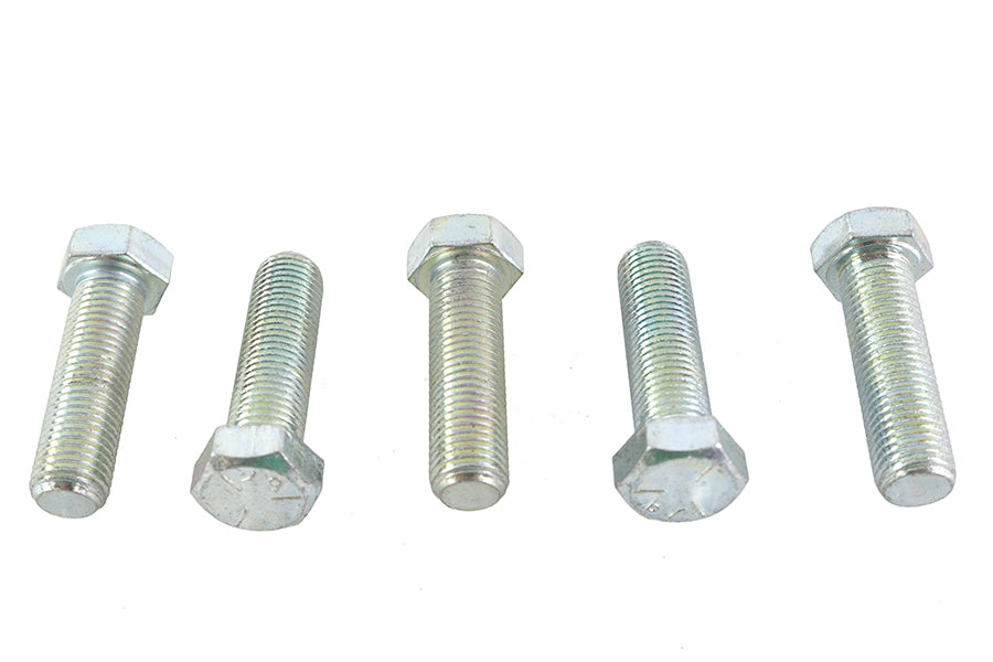 HARLEY Zinc Hex Cap Bolts 7/16 inch-20 x 1-1/2 inch fits 0-  All,