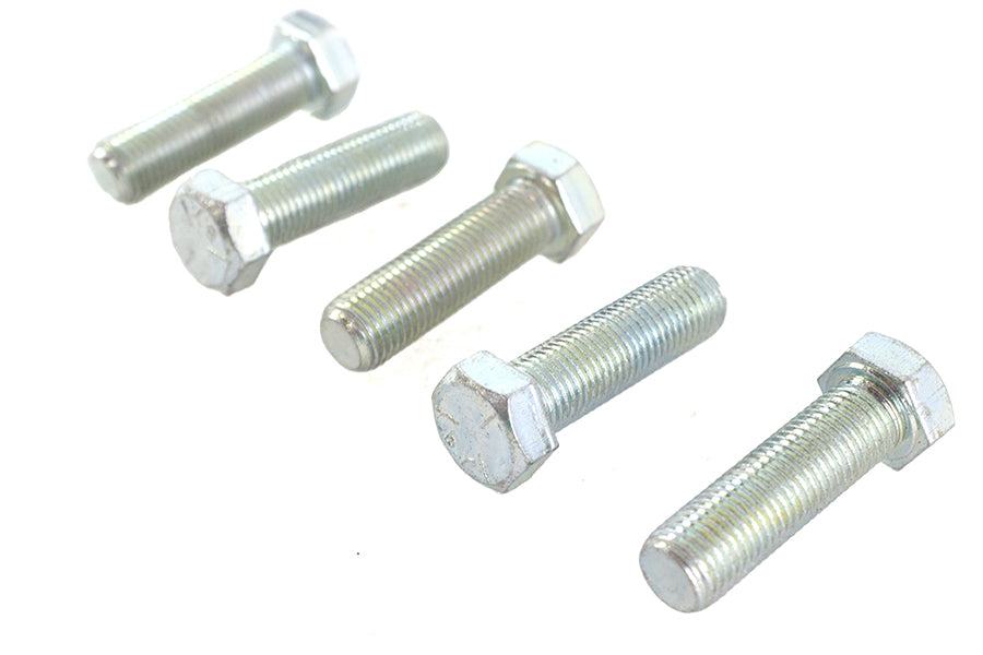 HARLEY Zinc Hex Cap Bolts 7/16 inch-20 x 1-1/2 inch fits 0-  All,