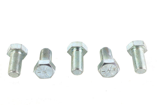 HARLEY Zinc Hex Cap Bolts 1/2 inch-20 x 1 inch fits 0-  All,