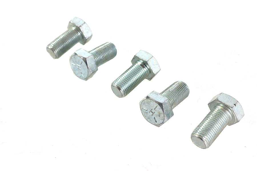 HARLEY Zink Sechskantschrauben 1/2 Zoll-20 x 1 Zoll Passend für 0- Alle, Modelle