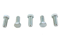 HARLEY Zinc Hex Cap Bolts 1/2 inch-20 x 1-1/4 inch Fits 0-  All, models