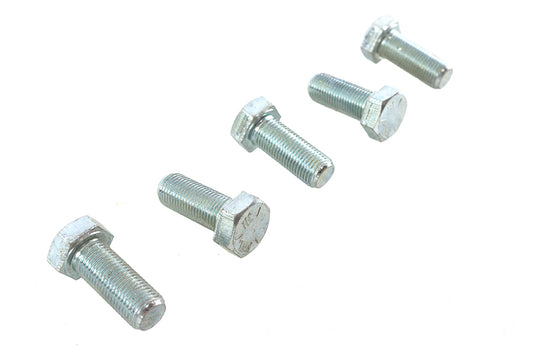 HARLEY Zinc Hex Cap Bolts 1/2 inch-20 x 1-1/4 inch fits 0-  All,