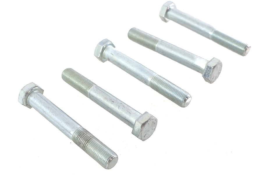 HARLEY Zinc Hex Cap Bolts 1/2 inch-20 x 3-1/2 inch fits 0-  All,