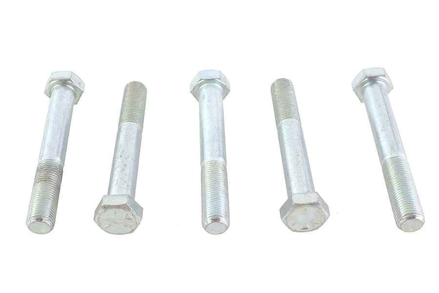 HARLEY Zinc Hex Cap Bolts 1/2 inch-20 x 3-1/2 inch fits 0-  All,