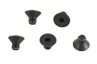 HARLEY Allen Flat Head Screws Black 1/4 inch-20 x 3/8 inch Fits 0-  All, models