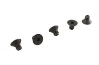 HARLEY Allen Flat Head Screws Black 1/4 inch-20 x 3/8 inch Fits 0-  All, models