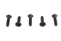 HARLEY Allen Flat Head Screws Black 5/16 inch-18 x 1-1/4 inch Fits 0-  All, models
