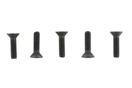 HARLEY Allen Flat Head Screws Black 5/16 inch-18 x 1-1/4 inch Fits 0-  All, models