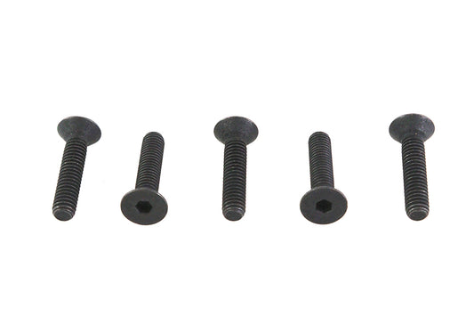 HARLEY Allen Flat Head Screws Black 5/16 inch-18 x 1-1/2 inch Fits 0-  All, models