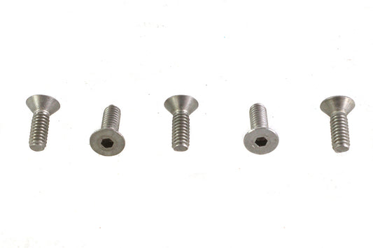 HARLEY Allen Flat Head Screws Stainless Steel Fits 0-  All, models
