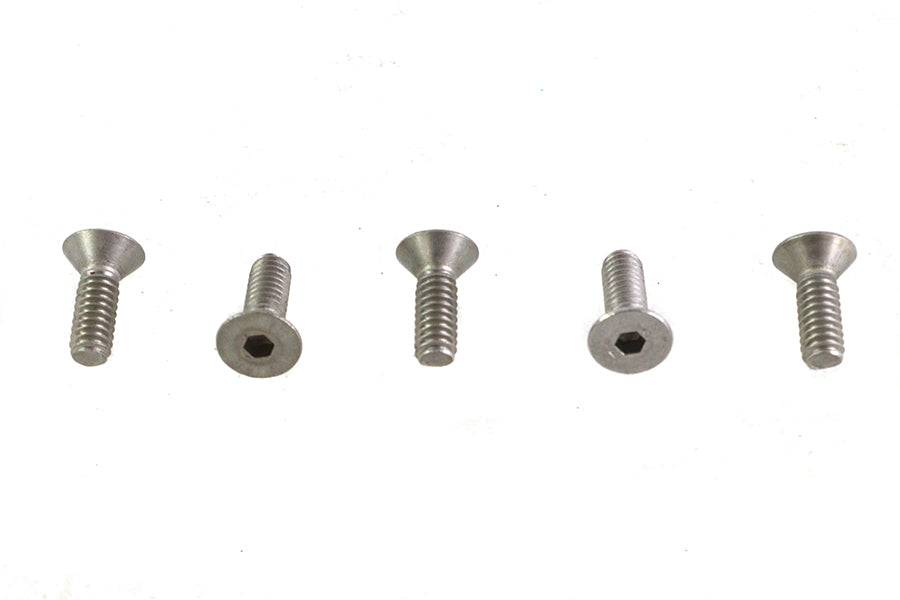 HARLEY Allen Flat Head Screws Stainless Steel Fits 0-  All, models