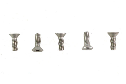 HARLEY Allen Flat Head Screws Stainless Steel Fits 0-  All, models