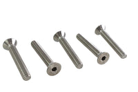 HARLEY Allen Flat Head Screws Stainless Steel 3/8 inch-16 x 2-1/2 i Fits 0-  All, models