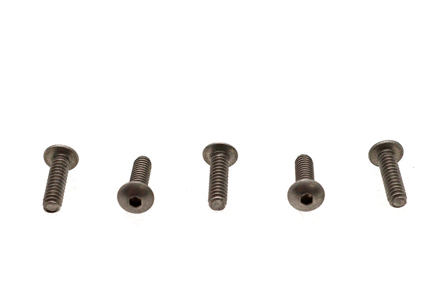 HARLEY Allen Button Head Screws Stainless Steel 6-32 inch X 1/2 inc Fits 0-  All, models