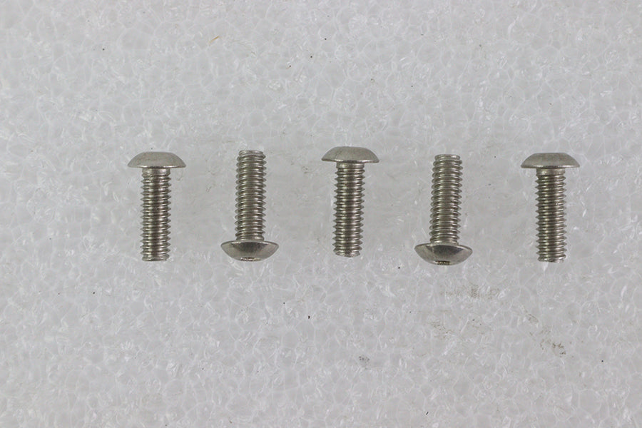HARLEY Allen Button Head Screws Stainless Steel 8-32 inch X 1/2 inc Fits 0-  All, models