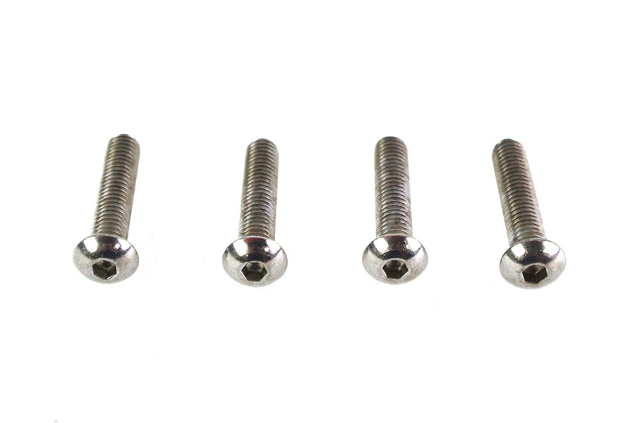 HARLEY Allen Button Head Screws Stainless Steel 10-24 inch X 3/4 in Fits 0-  All, models