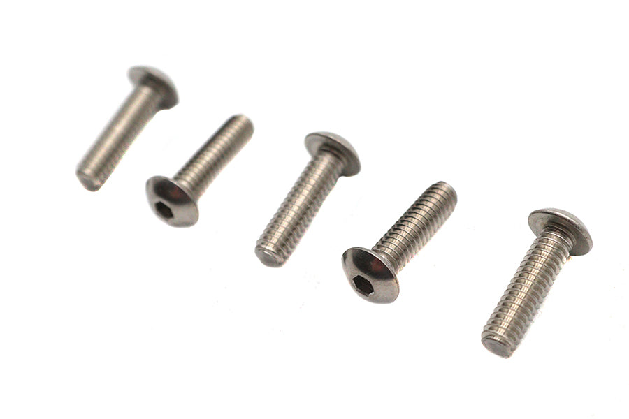 HARLEY Allen Button Head Screws Stainless Steel 1/4-20 X 7/8 inch Fits 0-  All, models