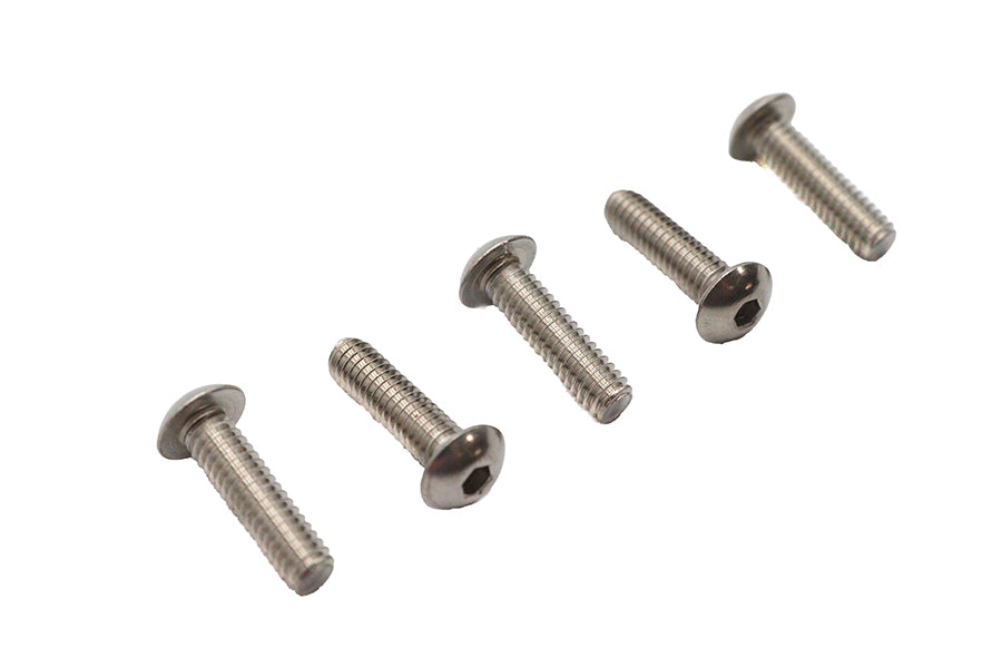 HARLEY Allen Button Head Screws Stainless Steel 1/4-20 X 7/8 inch Fits 0-  All, models