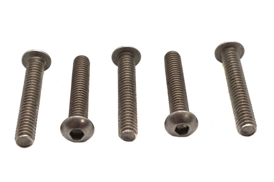 HARLEY Allen Button Head Screws Stainless Steel 1/4-20 X 1-1/2 inch Fits 0-  All, models