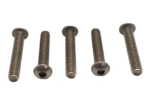HARLEY Allen Button Head Screws Stainless Steel 1/4-20 X 1-1/2 inch Fits 0-  All, models