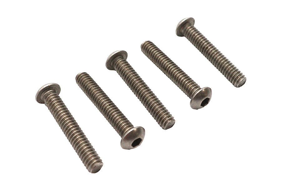 HARLEY Allen Button Head Screws Stainless Steel 1/4-20 X 1-1/2 inch Fits 0-  All, models