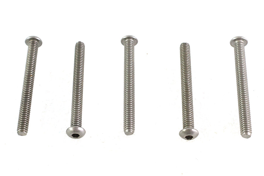 HARLEY Allen Button Head Screws Stainless Steel 1/4-20 X 2-1/2 inch Fits 0-  All, models