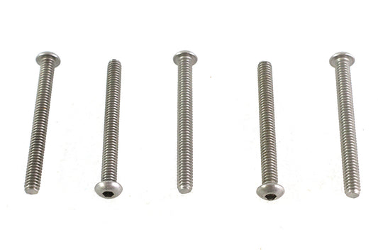 HARLEY Allen Button Head Screws Stainless Steel 1/4-20 X 2-1/2 inch Fits 0-  All, models