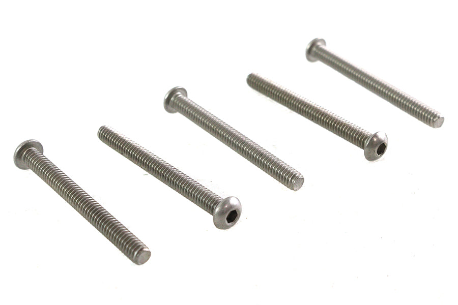 HARLEY Allen Button Head Screws Stainless Steel 1/4-20 X 2-1/2 inch Fits 0-  All, models