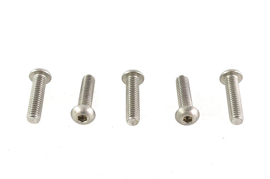 HARLEY Allen Button Head Screws Stainless Steel 5/16-18 X 1-1/4 inc Fits 0-  All, models