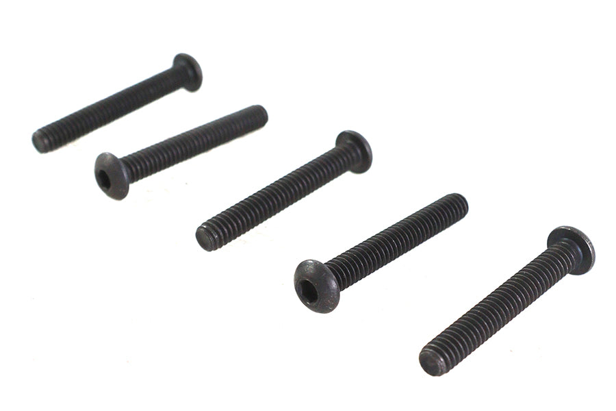 HARLEY Allen Button Head Screws Black 1/4-20 X 1-3/4 inch Fits 0-  All, models