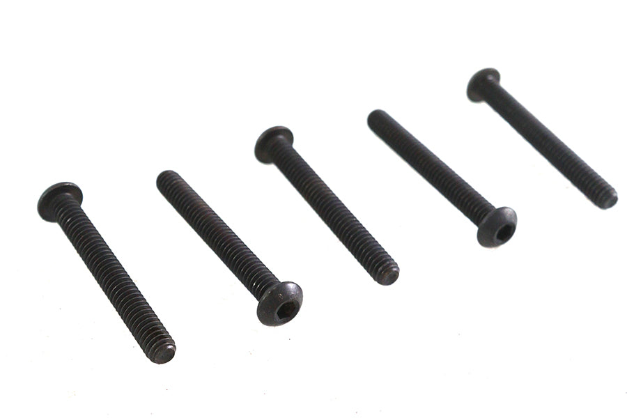 ハーレー用 ボタンヘッドスクリュー ブラック 1/4-20 X 2インチ 0-オールモデル対応