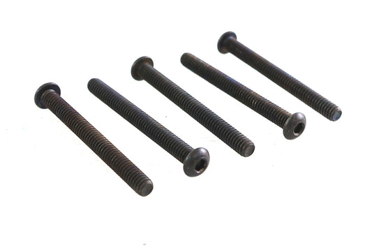 HARLEY Allen Button Head Screws Black 1/4-20 X 2-1/2 inch Fits 0-  All, models