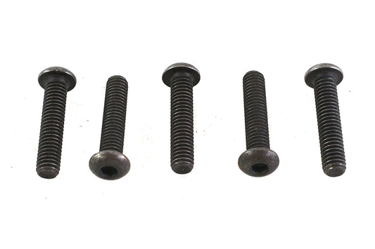 HARLEY Allen Button Head Screws Black 5/16-18 x 1-1/2 inch Fits 0-  All, models